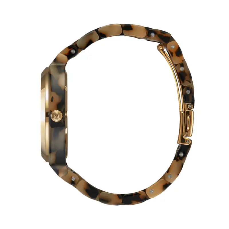 nixon relógio time teller acetate