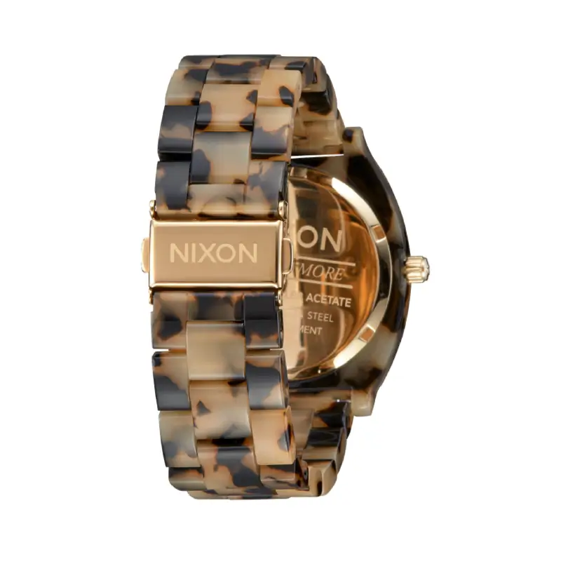 nixon relógio time teller acetate