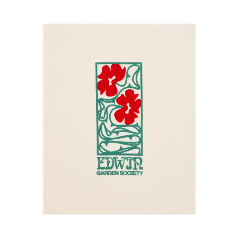 edwin camisola garden society