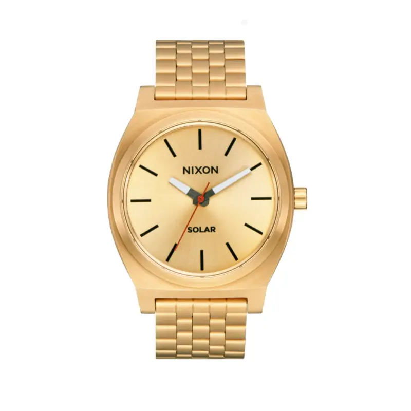 nixon relógio time teller solar 