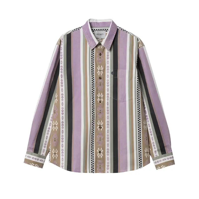 carhartt camisa coba stripes