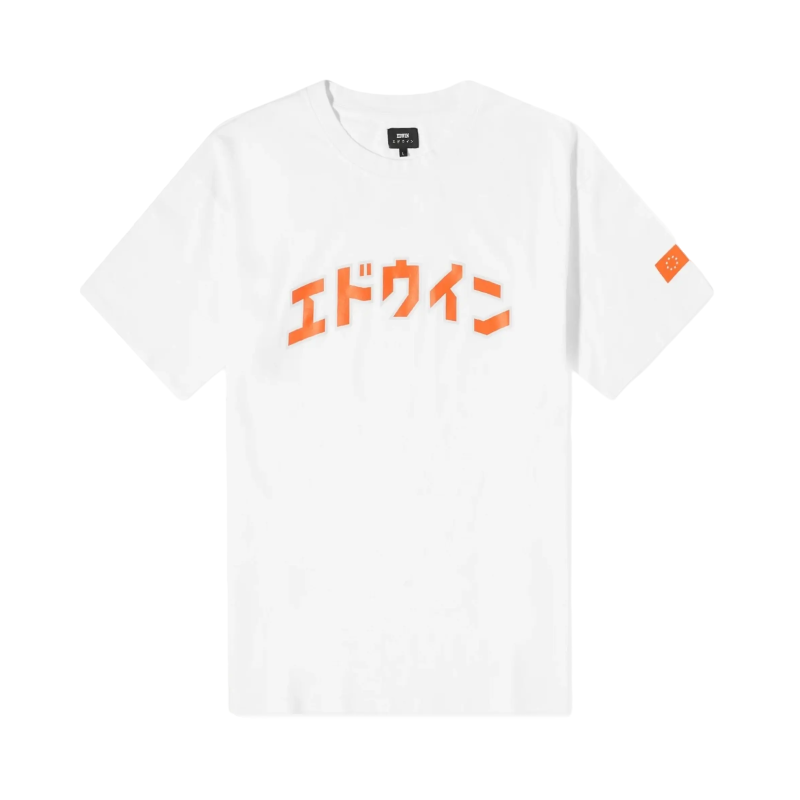 edwin t-shirt katakana retro