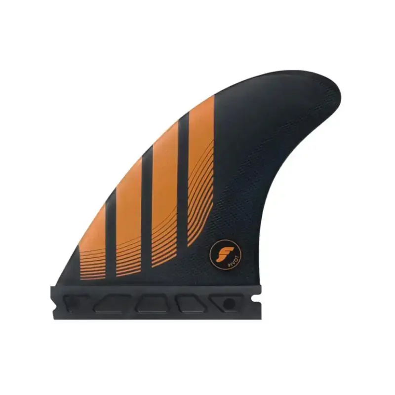 fins futures pivot p6 alpha medio tri carbon/orange
