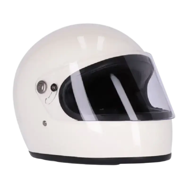 Capacete Roeg Chase vintage branco