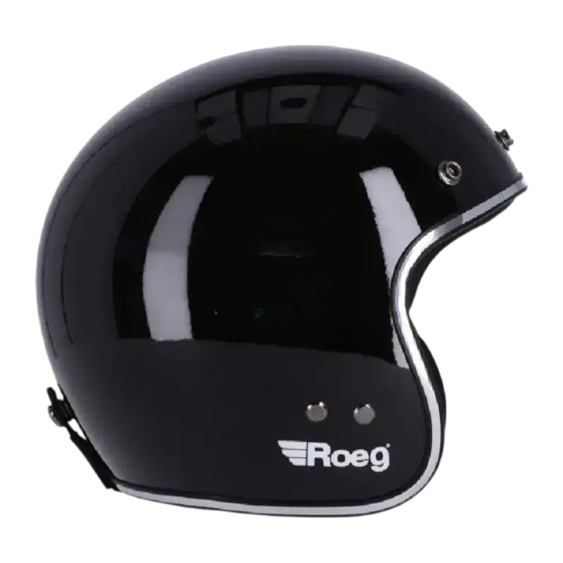 Capacete Roeg JETT preto brilhante