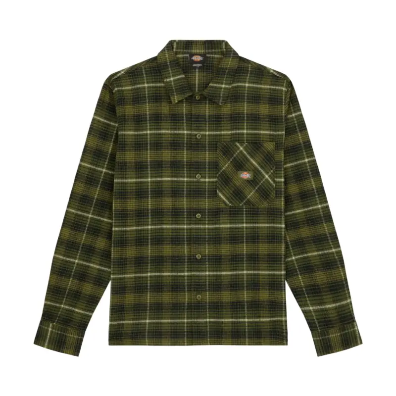 dickies camisa forest check