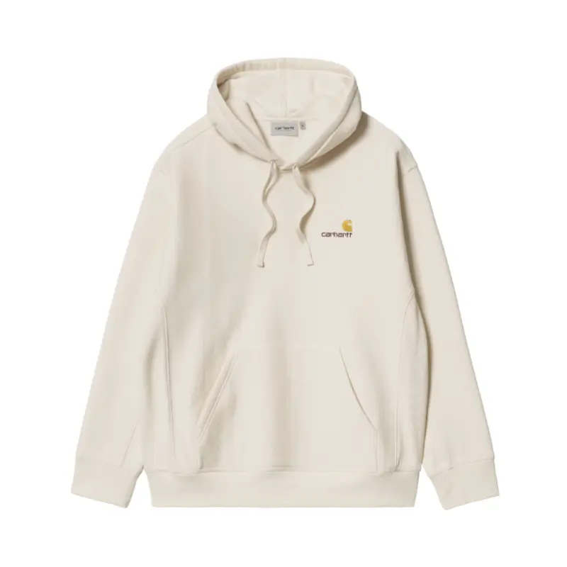 carhartt wip camisola com carapuço american script