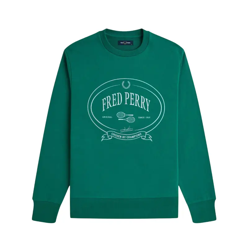 fred perry camisola chosen by champions