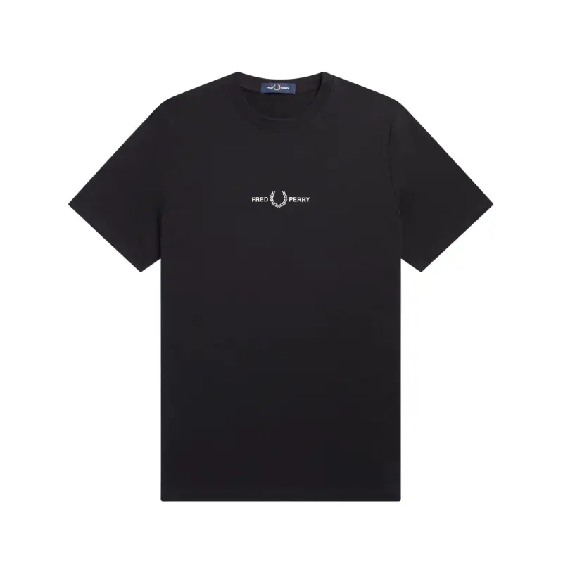 fred perry t-shirt bordada