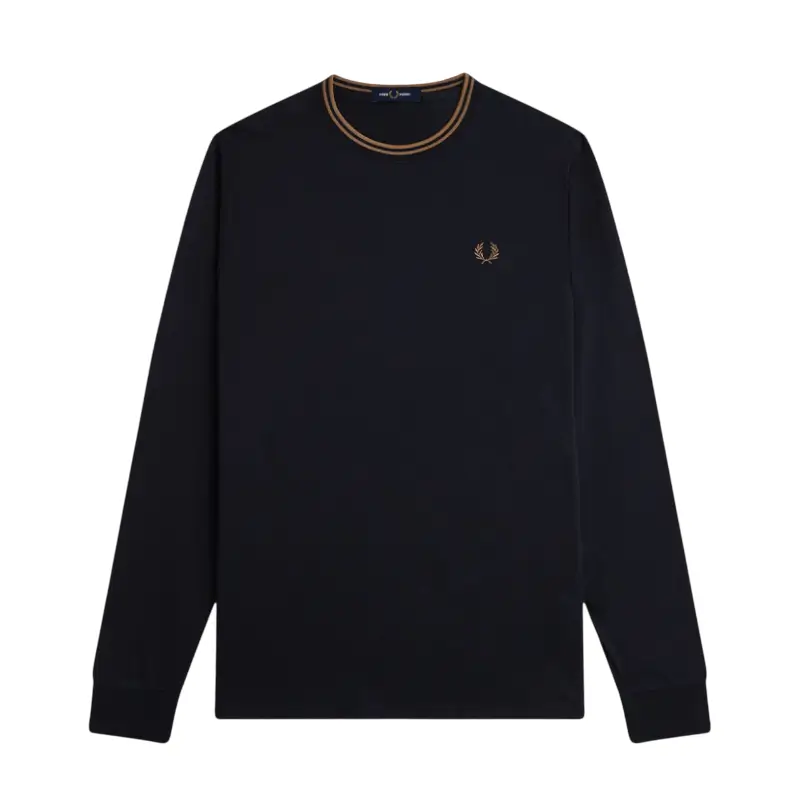 fred perry camisola com ponta dupla