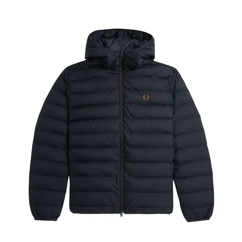 fred perry casaco com carapuço e isolamento
