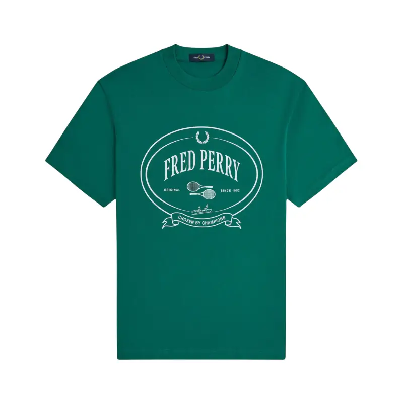 fred perry t-shirt chosen by champions