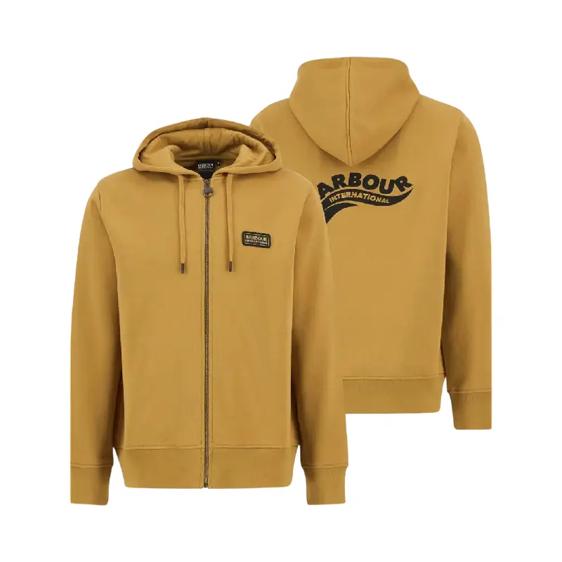barbour internacional casaco com carapuço donnington