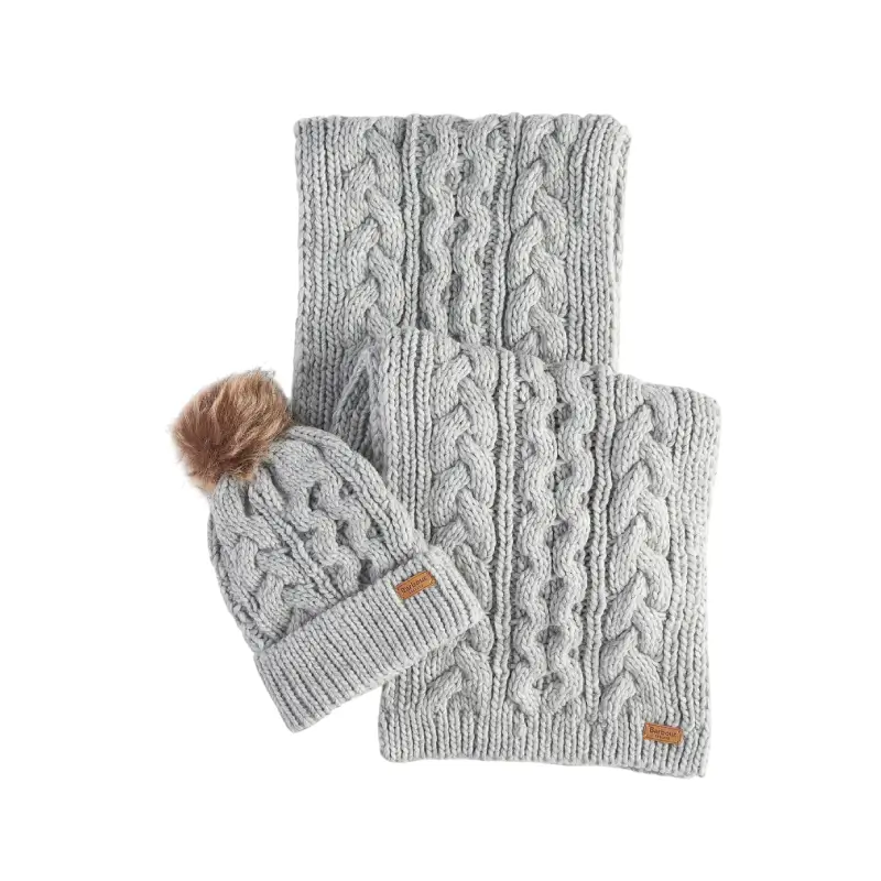 barbour kit gorro +cachecol penshaw
