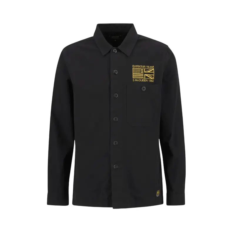 barbour international camisa jacks