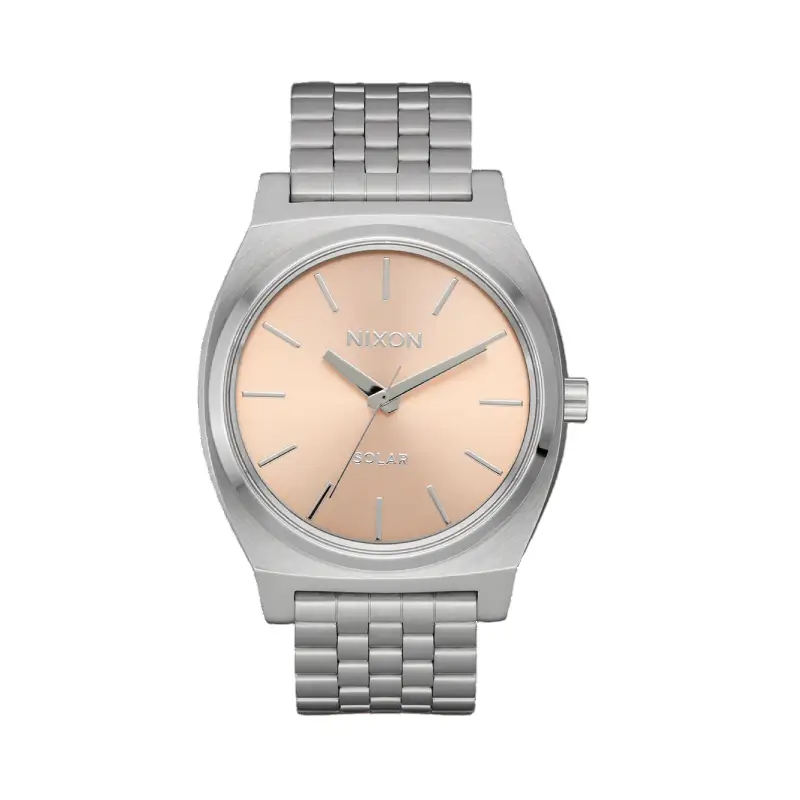nixon relógio time teller solar