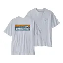 patagonia t-shirt com bolso boardshort