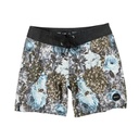 rvca calções de banho heavy petal
