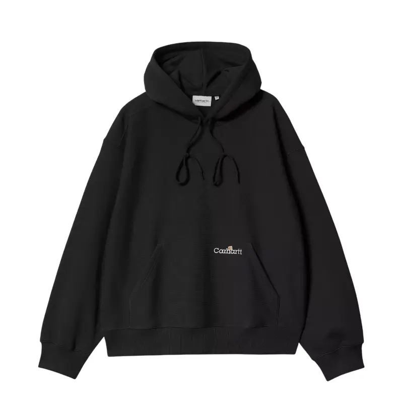 carhartt wip camisola com carapuço label script