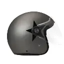 Capacete DMD P1 Jet Cinza Estrela