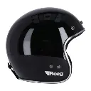 Capacete Roeg JETT preto brilhante