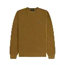 fred perry camisola com pespontos em piqué