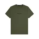 fred perry t-shirt bordada