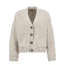 barbour casaco malha faye 
