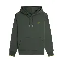 fred perry camisola com carapuço com borda com ponto descontínuo