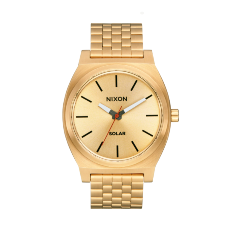 nixon relógio time teller solar