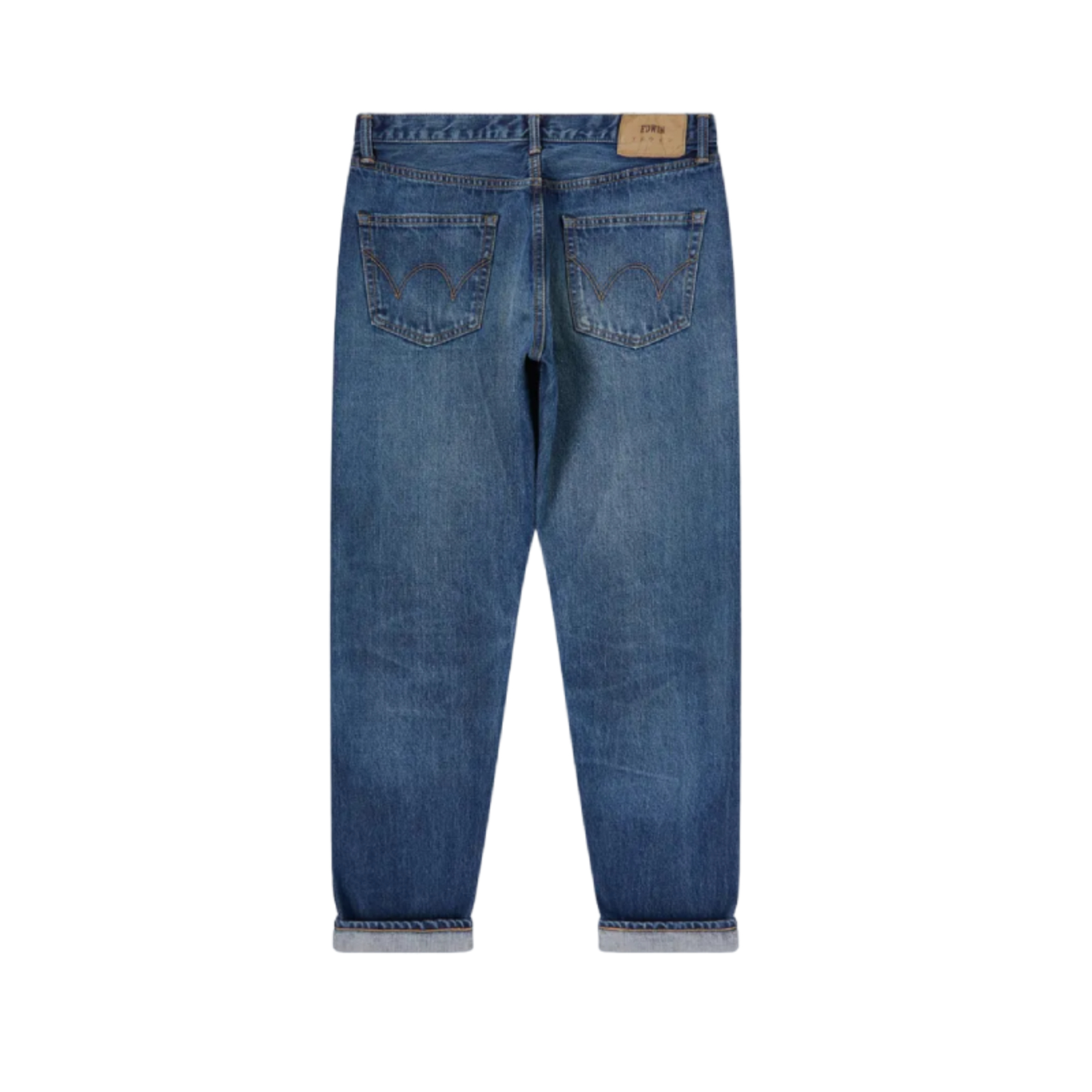 edwin calças regular tapered kurabo