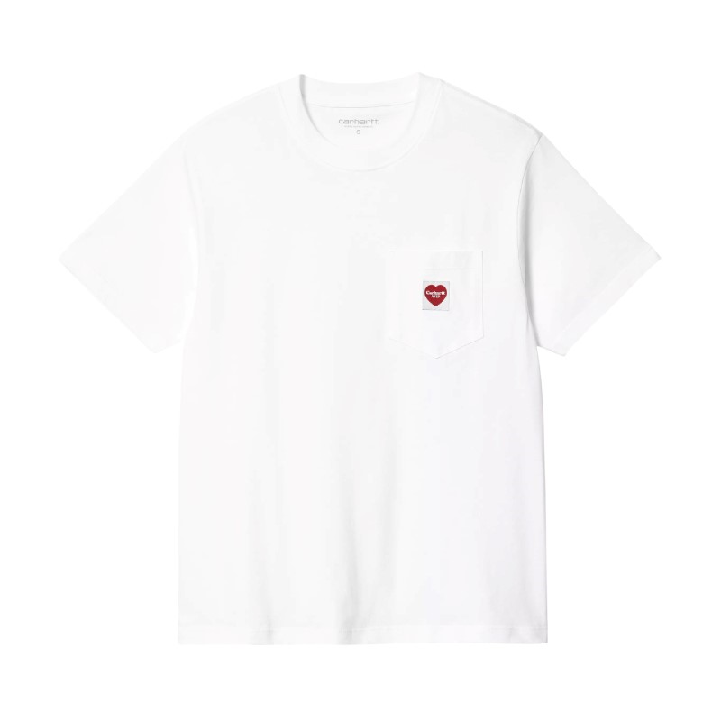 carhartt wip t-shirt com bolso heart