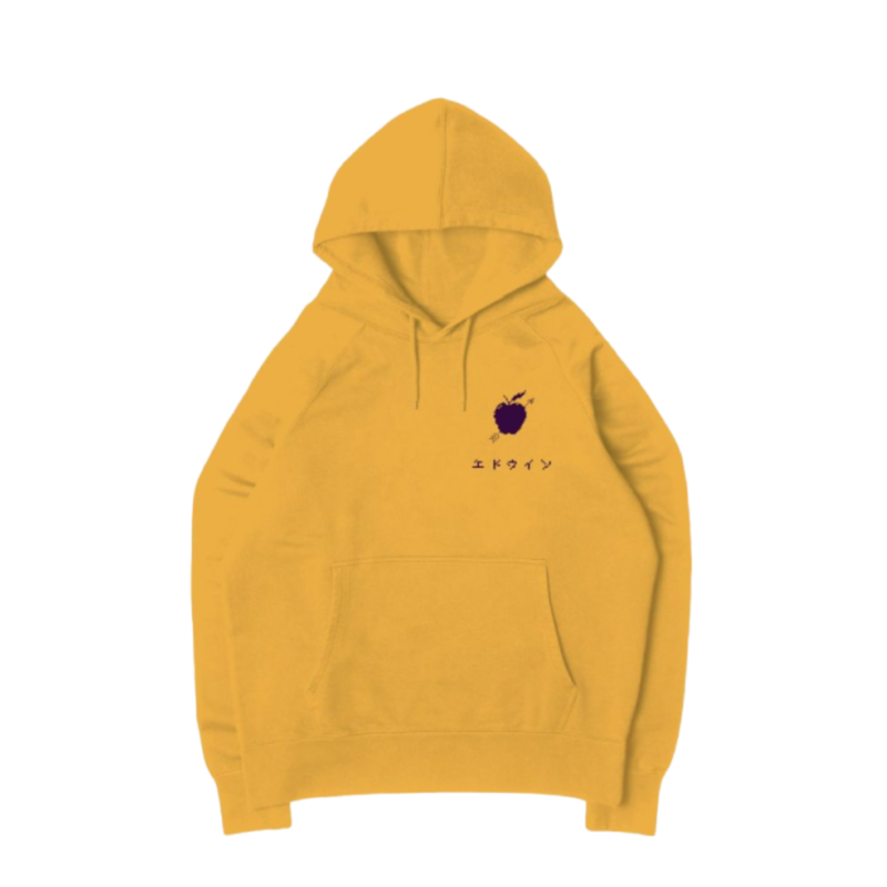 edwin camisola com carapuço apple 666