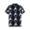 polo fred perry estampado fragmento