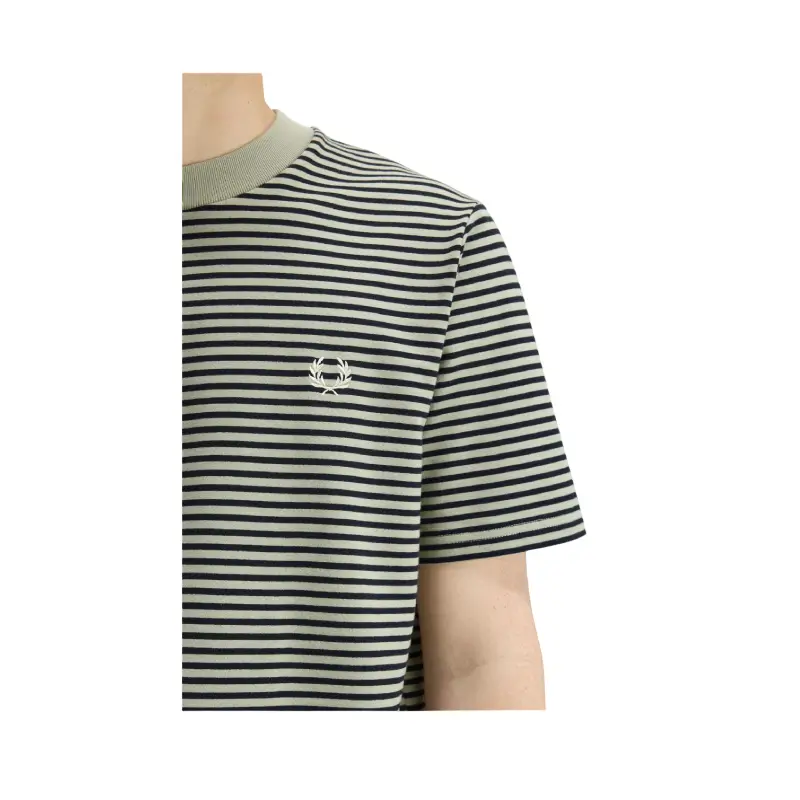 t-shirt fred perry riscas finas