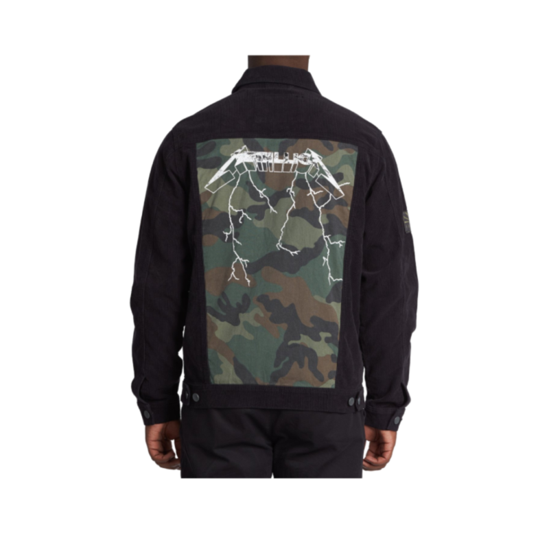 billabong x metallica camisa al metallica