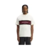 t-shirt fred perry painel bordado