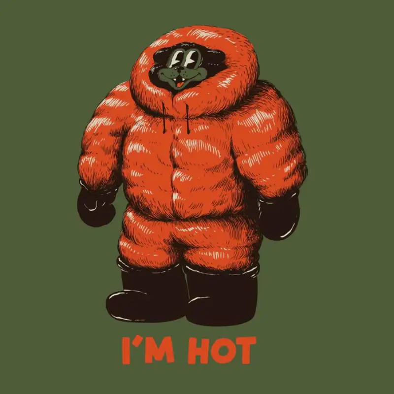 The Dudes T-Shirt I’m Hot Classic