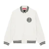 Casaco Deus Ex Machina Liberty Jacket em branco, vista frontal