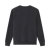 Camisola Deus Ex Machina Shield Garment Dyed em antracite, vista traseira