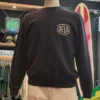 Camisola Deus Ex Machina Shield Garment Dyed em antracite, fotografia frontal