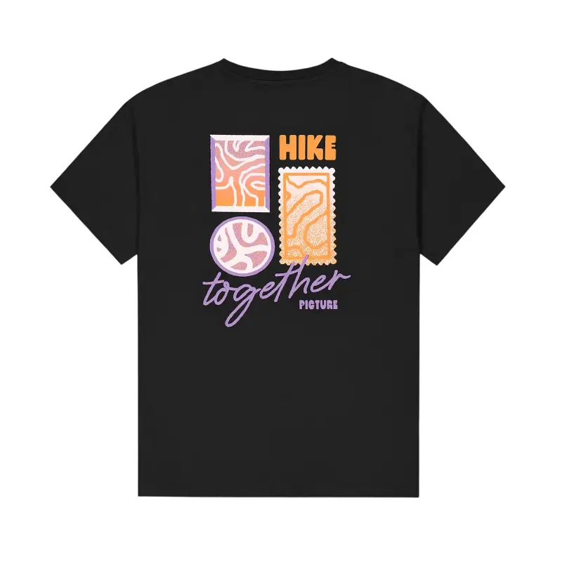 t-shirt Picture Chilanko algodão orgânico casual