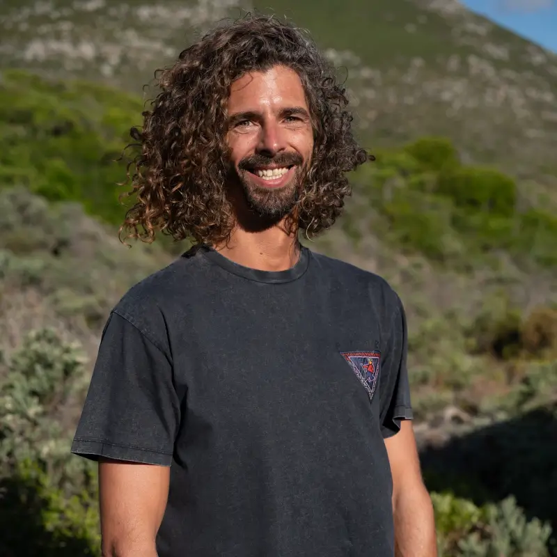 t-shirt Picture Chilanko algodão orgânico casual