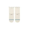 Meias Stance Ruffle Icon Quarter de cano quarter com folho