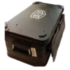 Caixa de ferramentas Deus Ex Machina Toolbox em preto, vista traseira
