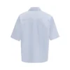 Camisa Carhartt WIP Kaia em azul claro, vista traseira