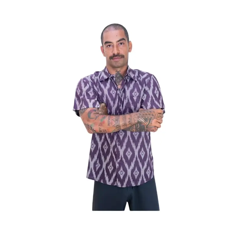 black mamba camisa ikat
