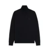 Camisola Fred Perry Roll Neck K9552 em azul-marinho, vista frontal