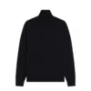 Camisola Fred Perry Roll Neck K9552 em azul-marinho, vista traseira