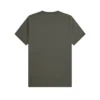 T-shirt Fred Perry Ringer M3519 em verde caqui, vista traseira